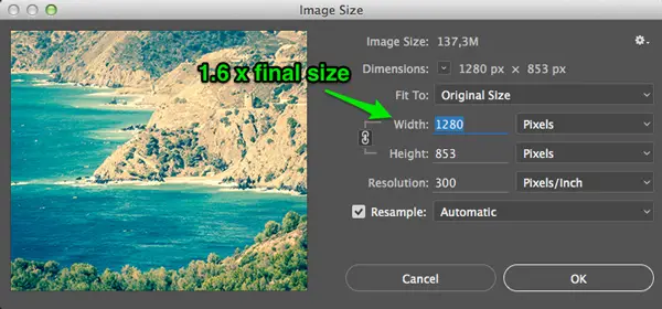 The Secret to Getting Tack Sharp Images for the Web